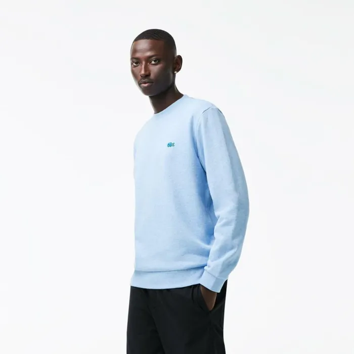Sweaters and Sweatshirts Men Lacoste Men039s Classic Fit Speckled Print Fleece Sweatshirt Turquoise 733 Sweaters and Sweatshirts Men Lacoste Men039s Classic Fit Speckled Print Fleece Sweatshirt Turquoise 733