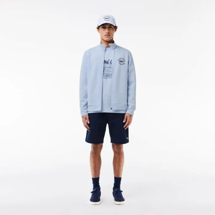 Sweaters and Sweatshirts Men Lacoste Men039s Miami Open Edition Tennis Sweatshirt Phoenix Blue J2g