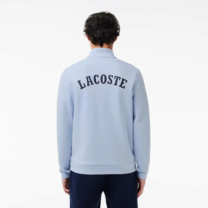 Sweaters and Sweatshirts Men Lacoste Men039s Miami Open Edition Tennis Sweatshirt Phoenix Blue J2g