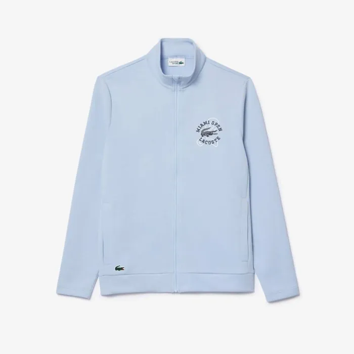 Sweaters and Sweatshirts Men Lacoste Men039s Miami Open Edition Tennis Sweatshirt Phoenix Blue J2g
