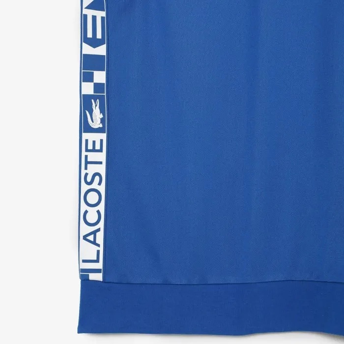 Sweaters and Sweatshirts Men Lacoste Men039s SPORT Printed Tennis Sweatshirt Blue K1q