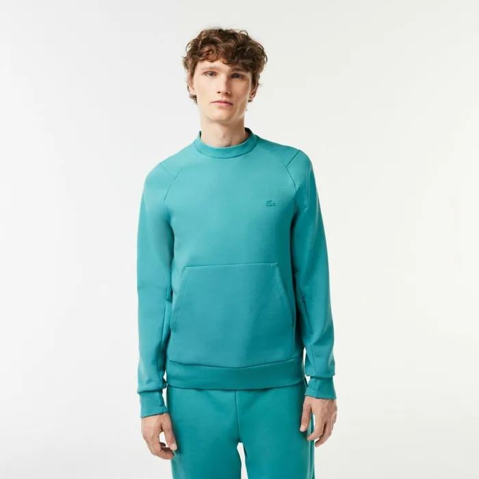 Sweaters and Sweatshirts Men Lacoste Mens Crew Neck Kangaroo Pocket Cotton Blend Sweatshirt Blue Si0 Sweaters and Sweatshirts Men Lacoste Mens Crew Neck Kangaroo Pocket Cotton Blend Sweatshirt Blue Si0