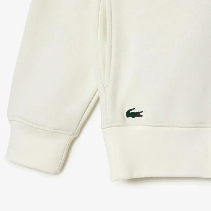 Sweaters and Sweatshirts Men Lacoste Mens Golf Relaxed Fit Hoodie White 70v