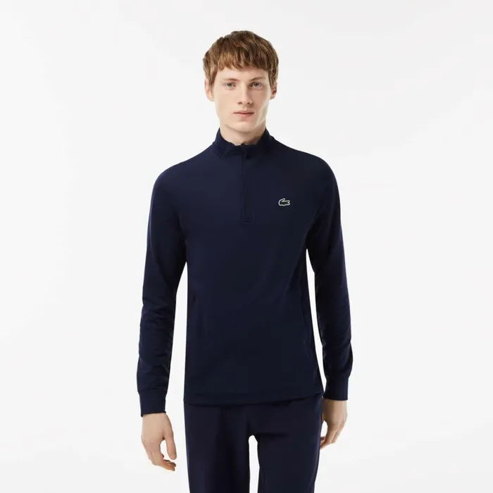 Sweaters and Sweatshirts Men Lacoste Mens QuarterZip Golf Sweatshirt Navy Blue 423 Sweaters and Sweatshirts Men Lacoste Mens QuarterZip Golf Sweatshirt Navy Blue 423