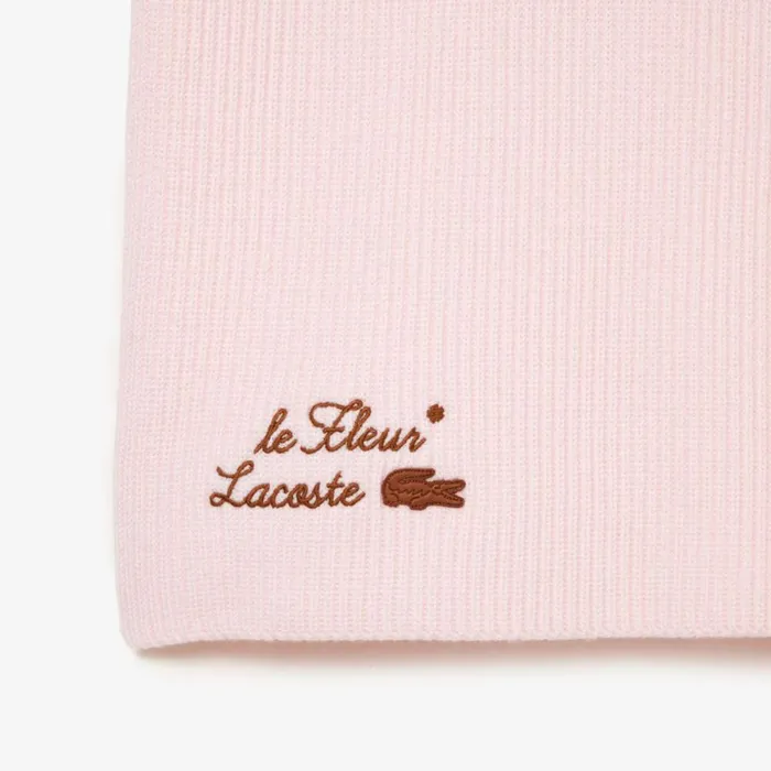 Sweaters and Sweatshirts MenWomen Lacoste Lacoste X Le FLEUR Polo Collar Sweater Pink Ix5