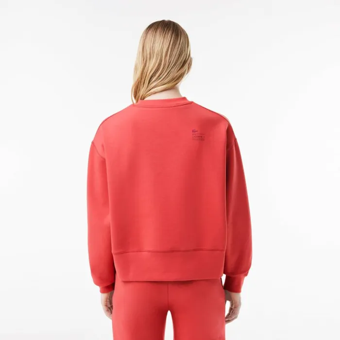 Sweaters and Sweatshirts Women Lacoste Womens Crew Neck Sweatshirt Pink Zv9