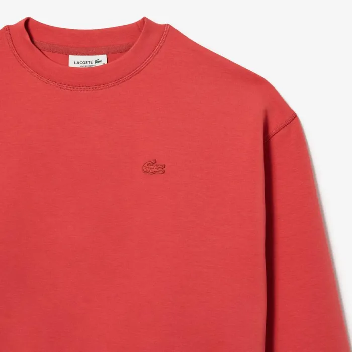 Sweaters and Sweatshirts Women Lacoste Womens Crew Neck Sweatshirt Pink Zv9