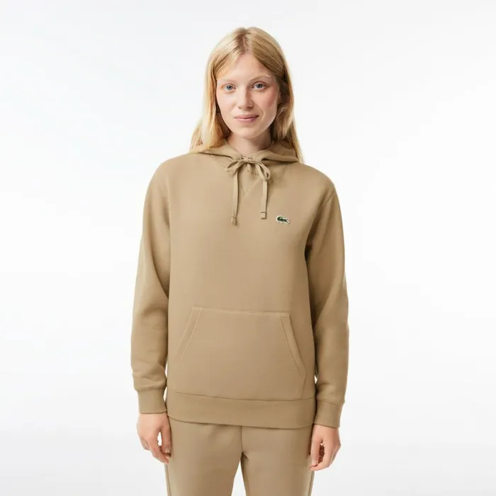 Sweaters and Sweatshirts Women Lacoste Womens Loose Fit Cotton Blend Hoodie Beige Cb8 Sweaters and Sweatshirts Women Lacoste Womens Loose Fit Cotton Blend Hoodie Beige Cb8