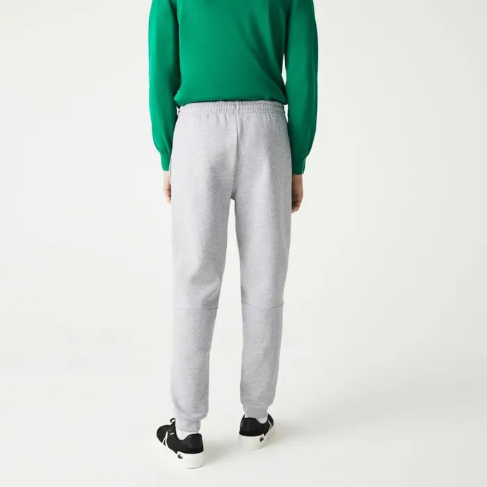 Sweatpants and Trousers Men Lacoste Men039s Branded Bands Skinny Fleece Sweatpants Grey Chine Cca