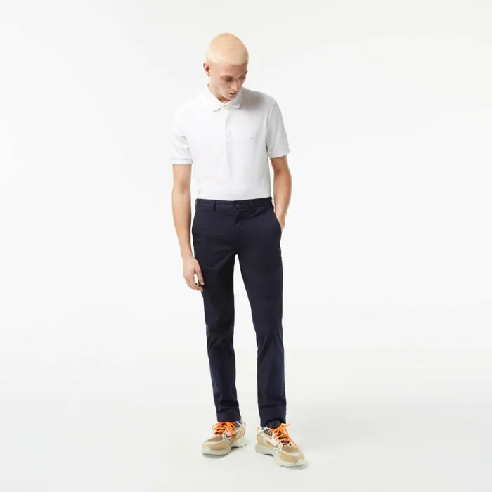 Sweatpants and Trousers Men Lacoste Men039s Slim Fit Stretch Cotton Chinos Navy Blue 166 Sweatpants and Trousers Men Lacoste Men039s Slim Fit Stretch Cotton Chinos Navy Blue 166