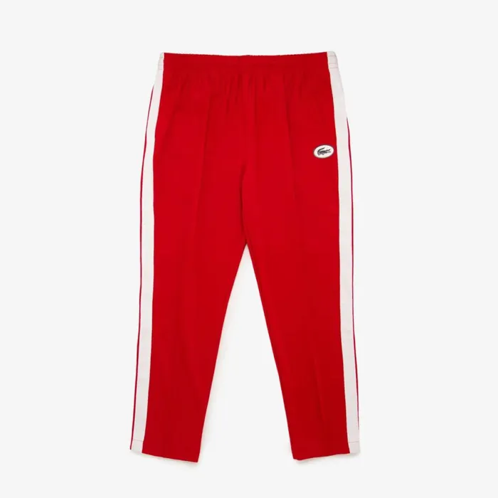 Sweatpants and Trousers MenWomen Lacoste Men039s Contrast Bands Sweatpants Red 240 Sweatpants and Trousers MenWomen Lacoste Men039s Contrast Bands Sweatpants Red 240