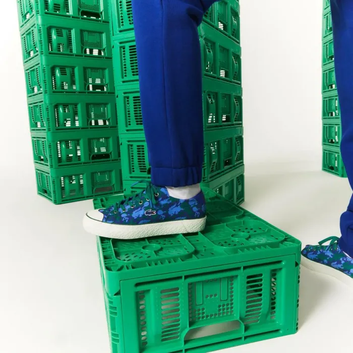 Sweatpants and Trousers MenWomen Lacoste Unisex Lacoste X Minecraft Organic Cotton Fleece Sweatpants Blue Bdm
