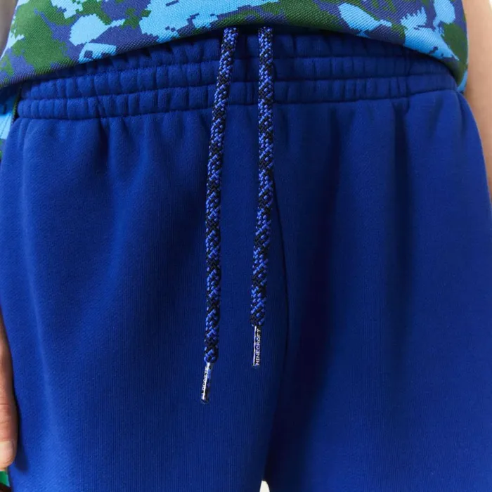 Sweatpants and Trousers MenWomen Lacoste Unisex Lacoste X Minecraft Organic Cotton Fleece Sweatpants Blue Bdm