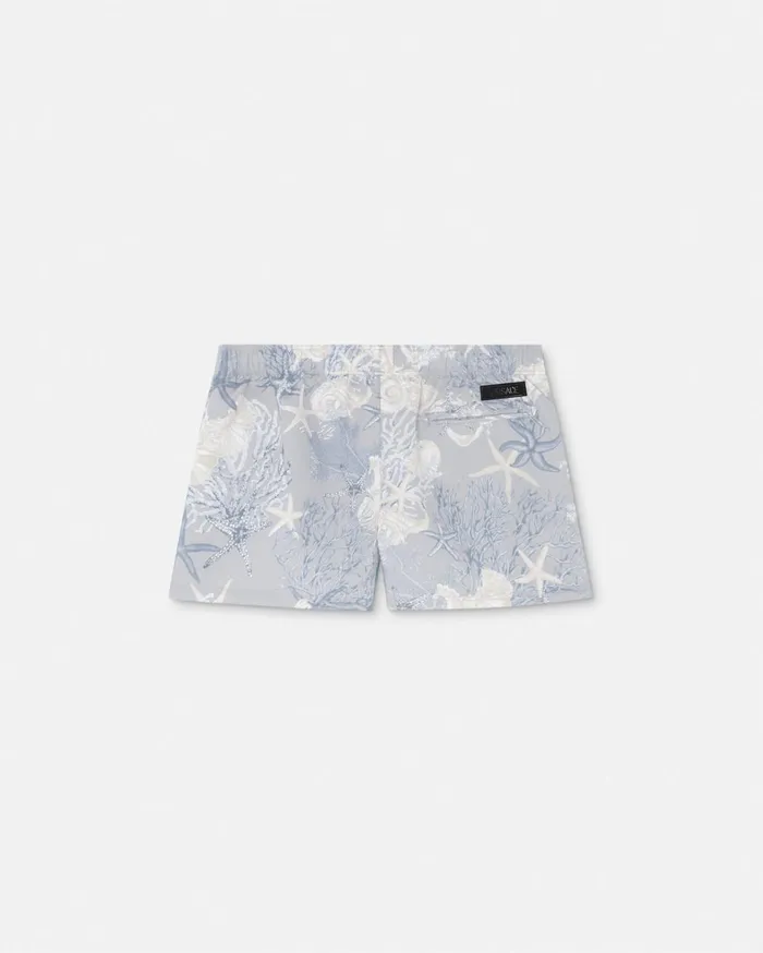 Swimwear Men Versace Barocco Sea Swim Shorts Blueprint