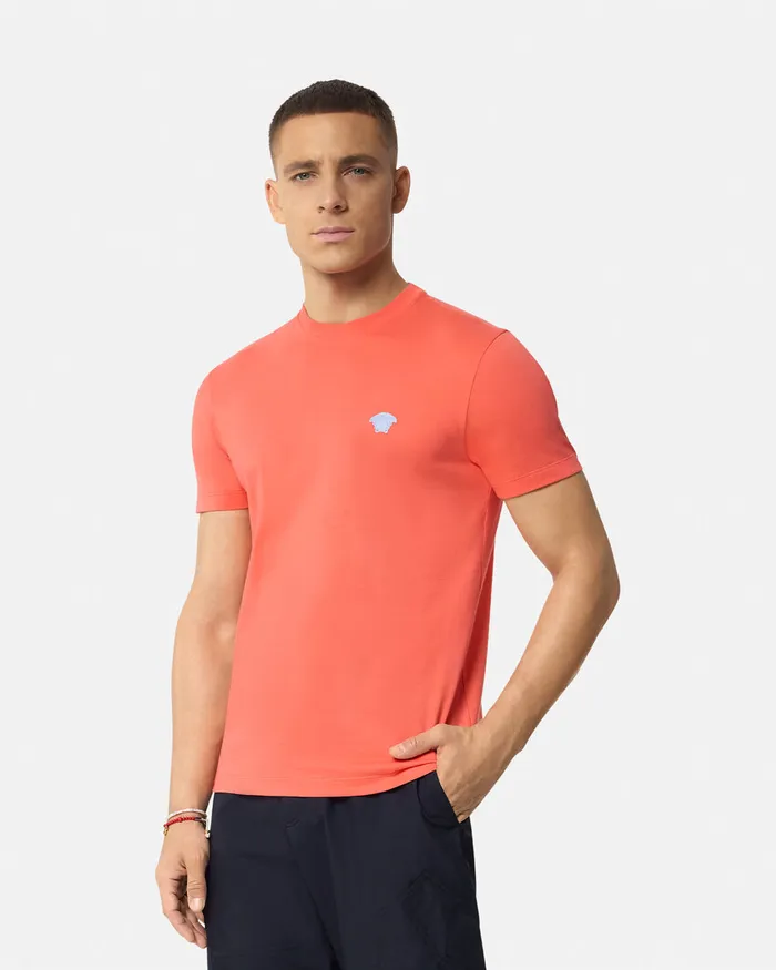 TShirts and Polos Men Versace Medusa TShirt Coral