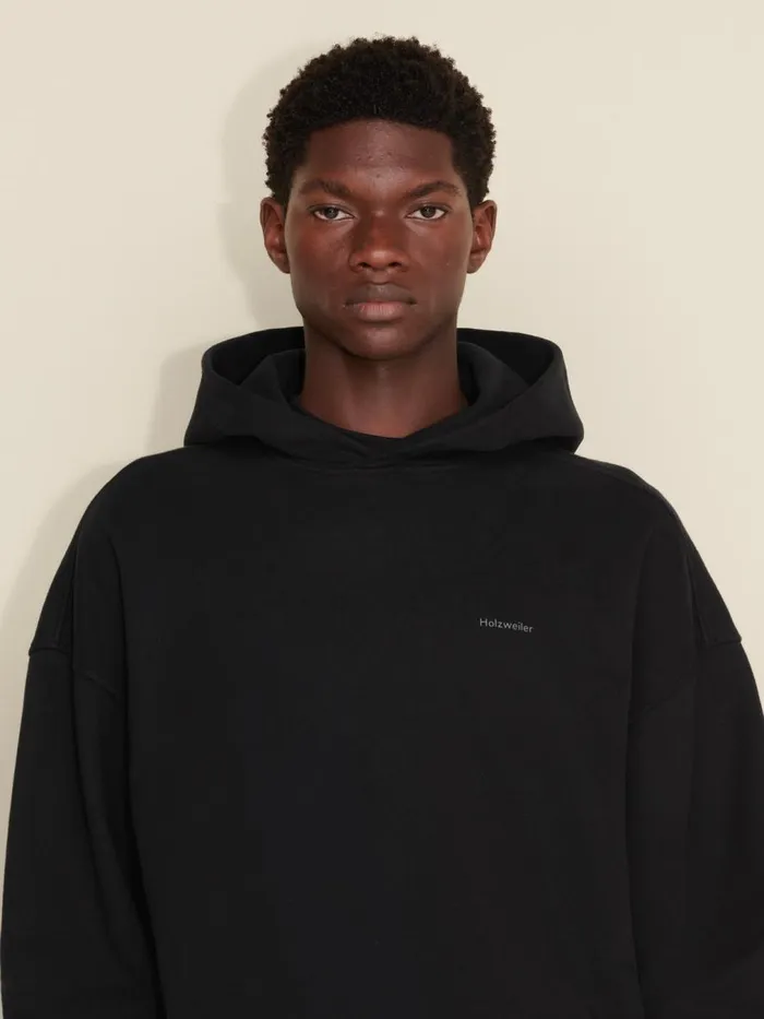 Tshirts and Sweats Men Holzweiler M Relaxed Hoodie Black