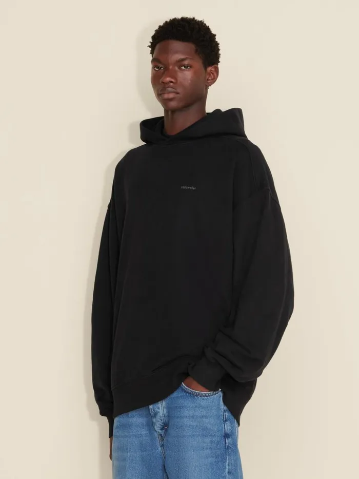 Tshirts and Sweats Men Holzweiler M Relaxed Hoodie Black