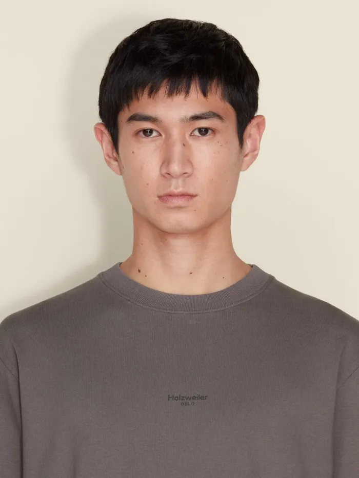 Tshirts and Sweats Men Holzweiler Tucker Oslo Tee Grey