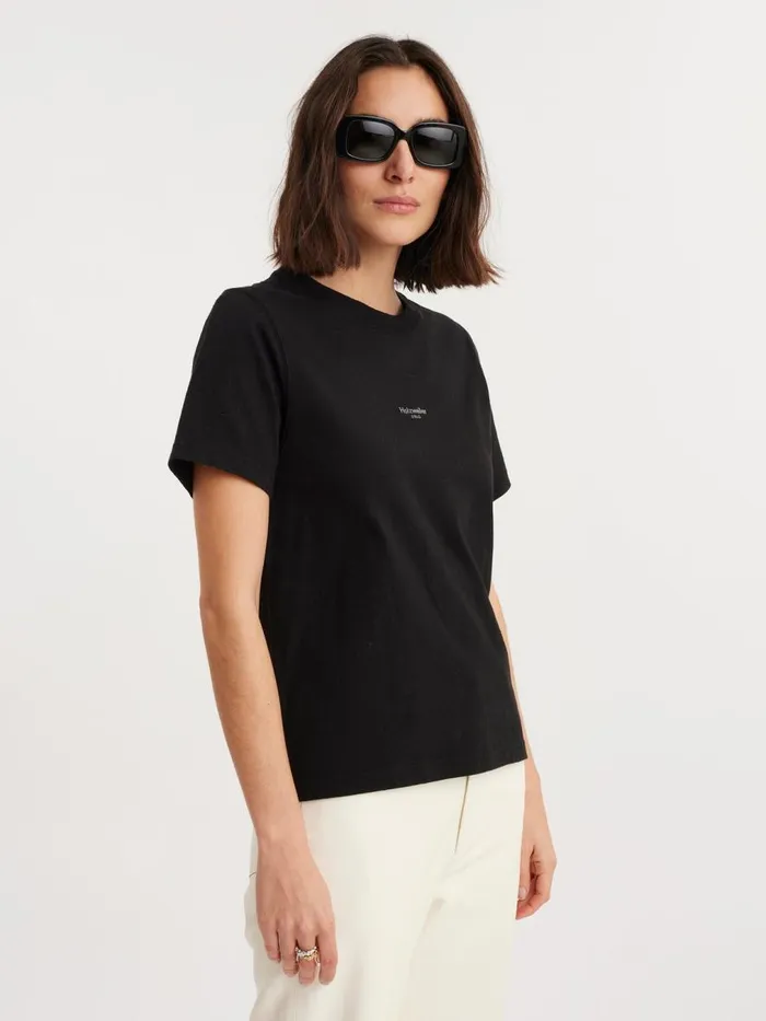 Tshirts and Sweats Women Holzweiler Penny Oslo Tee Black