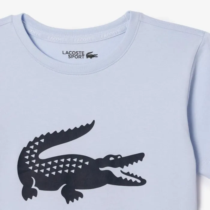 TShirts and Tops Kids Lacoste Kids039 SPORT Croc TShirt Phoenix Blue J2g