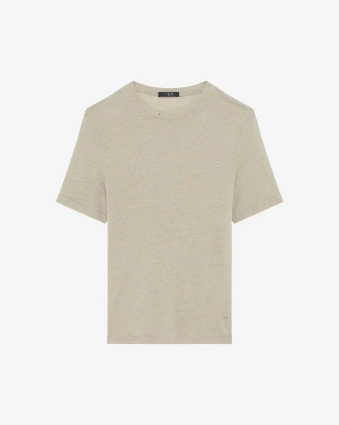Tshirts Men IRO ARESO ROUNDNECK LINEN TSHIRT