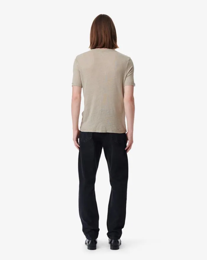 Tshirts Men IRO ARESO ROUNDNECK LINEN TSHIRT
