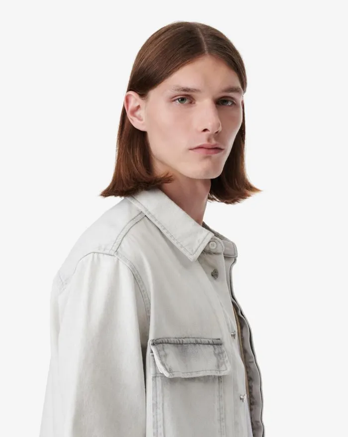Tshirts Men IRO IVERA WASHED DENIM SHIRT