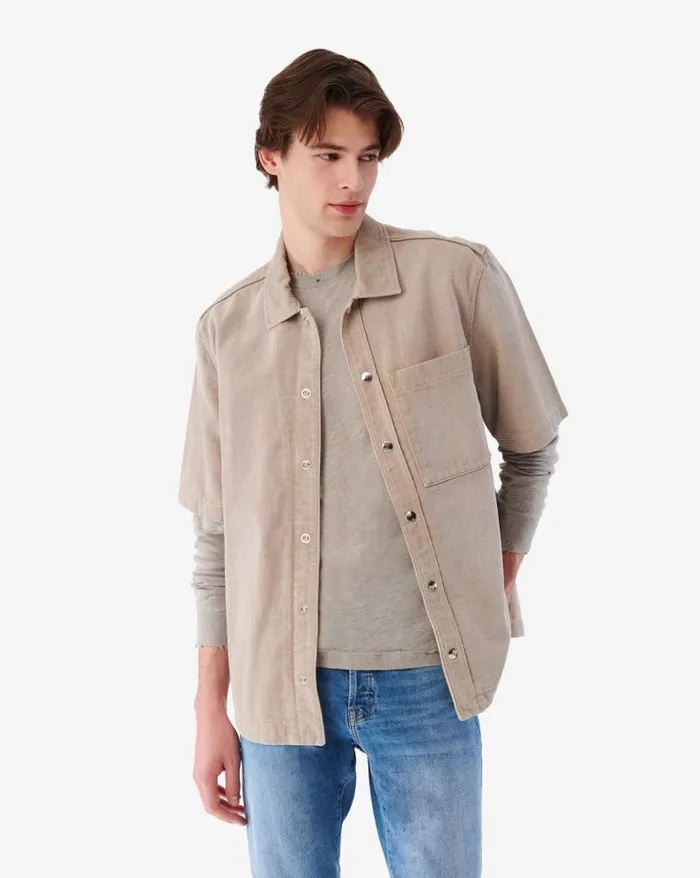 Tshirts Men IRO KAMIL DENIM SHIRT