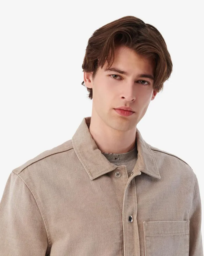 Tshirts Men IRO KAMIL DENIM SHIRT