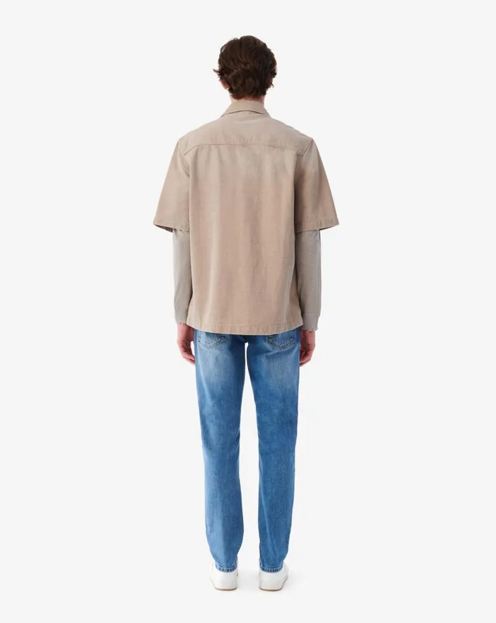 Tshirts Men IRO KAMIL DENIM SHIRT