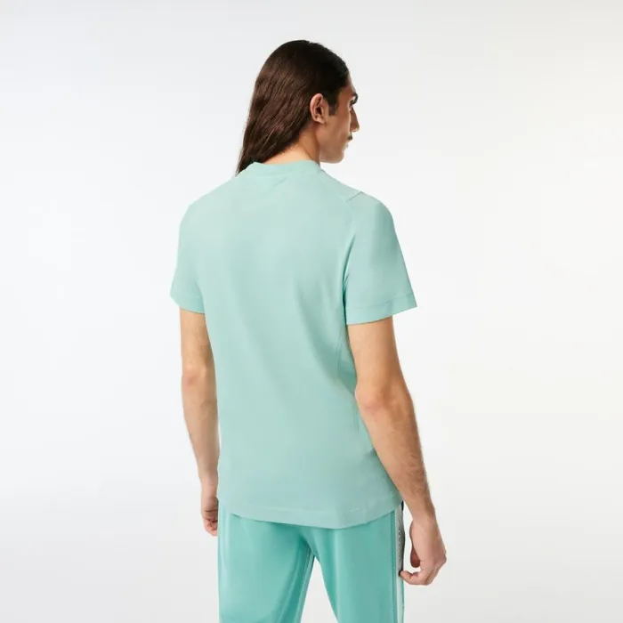 TShirts Men Lacoste Mens Slim Fit Organic Cotton Piqu TShirt Mint Lgf