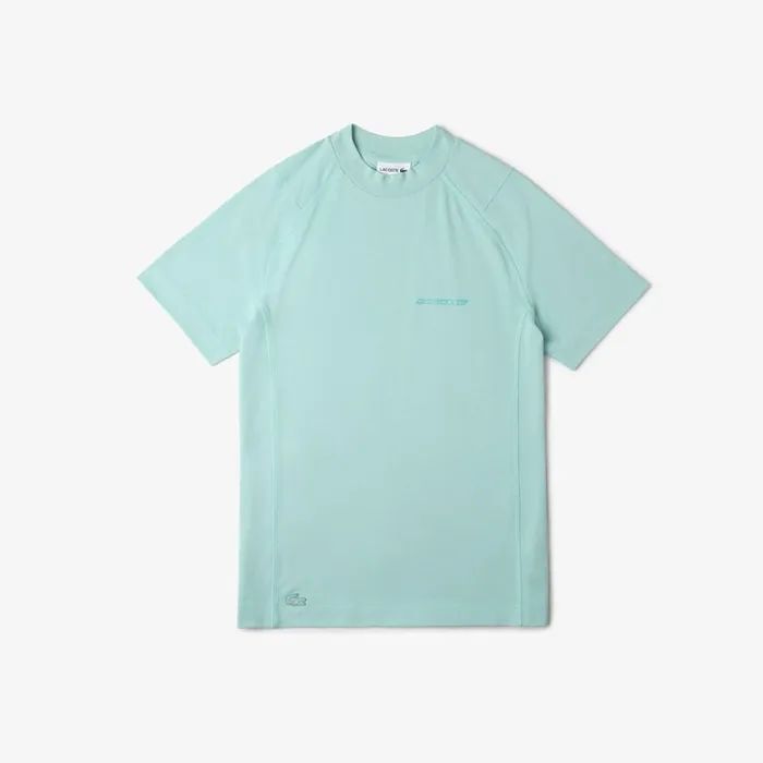 TShirts Men Lacoste Mens Slim Fit Organic Cotton Piqu TShirt Mint Lgf