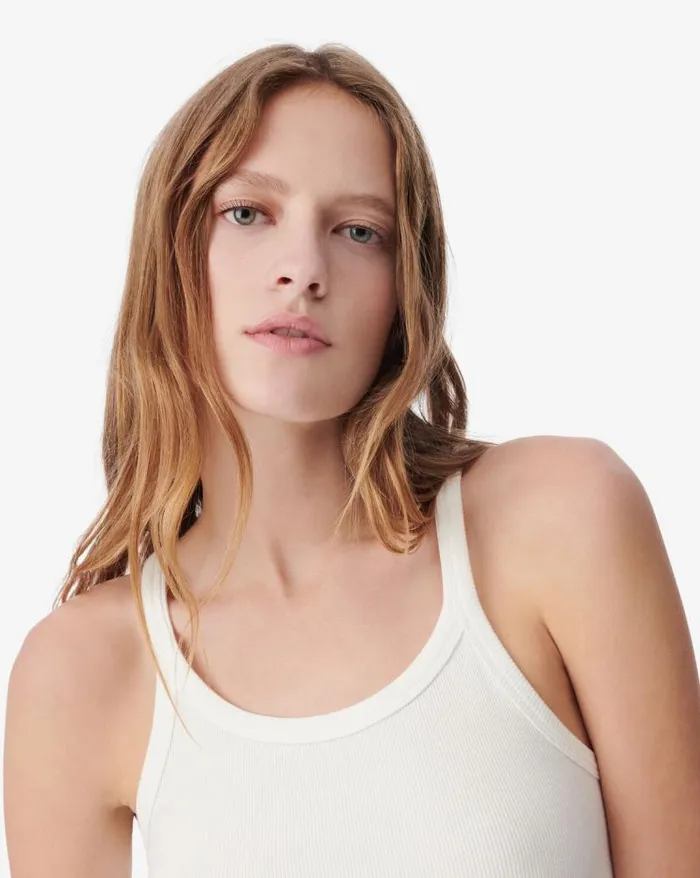 Tshirts Women IRO PALISSO RIBBED TANK TOP