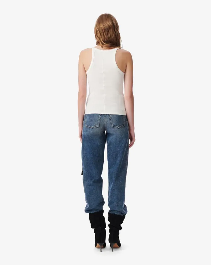 Tshirts Women IRO PALISSO RIBBED TANK TOP