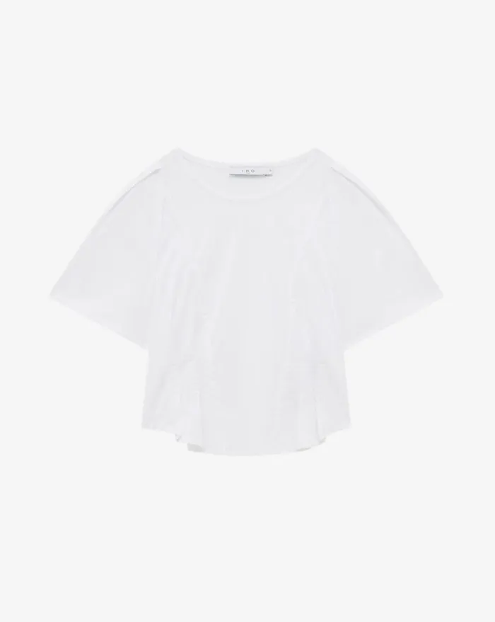 Tshirts Women IRO TEEYAH RAGLAN CREW NECK TEE