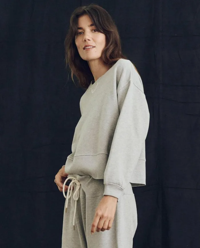 Tees and Sweats The Great The League Sweatshirt Lofty Heather Grey