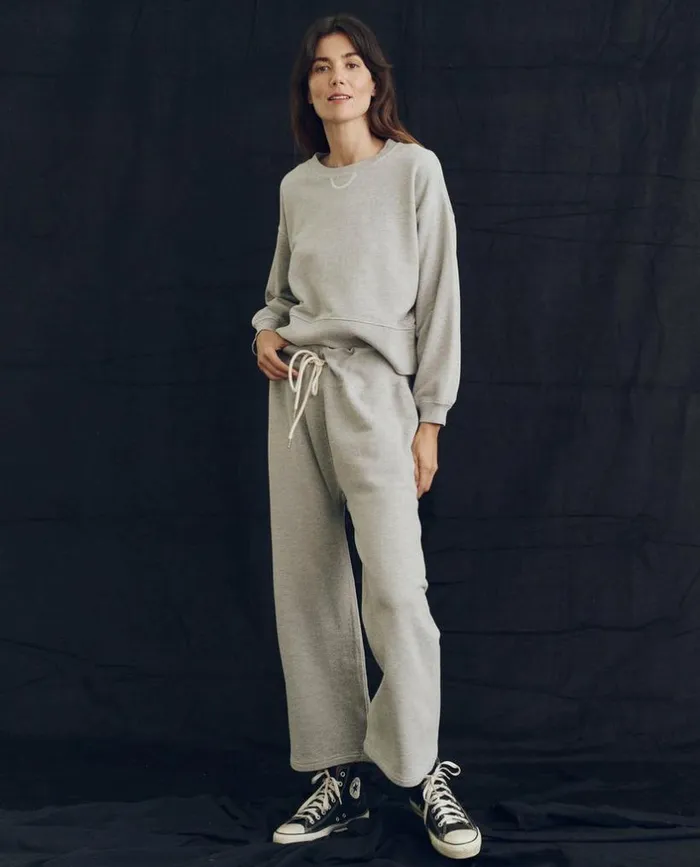 Tees and Sweats The Great The League Sweatshirt Lofty Heather Grey