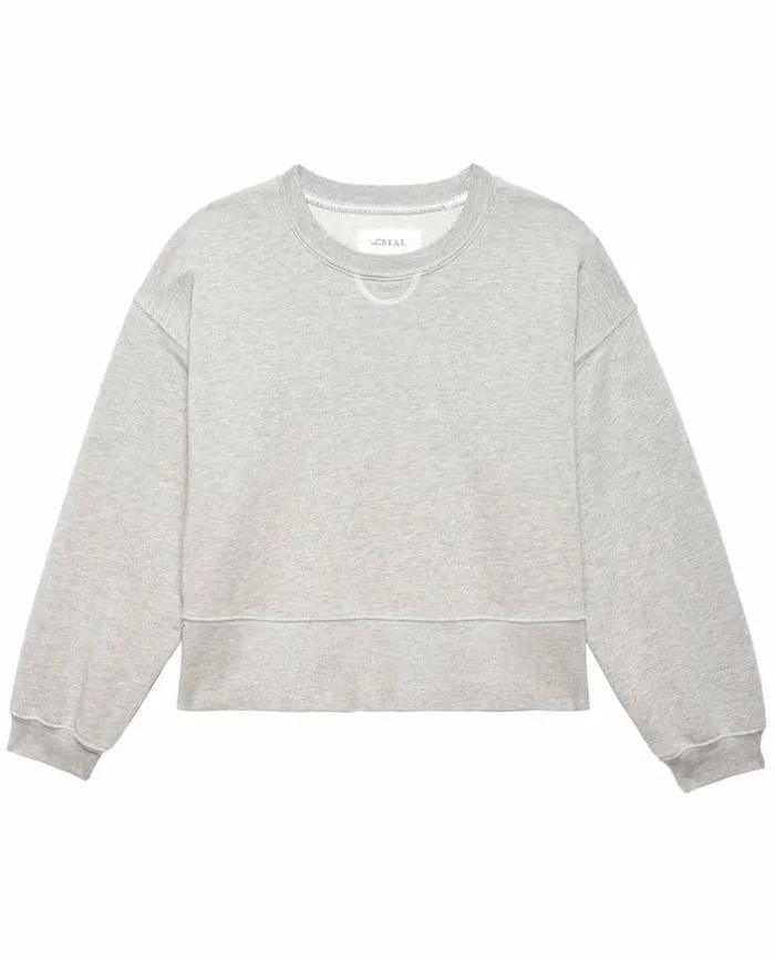 Tees and Sweats The Great The League Sweatshirt Lofty Heather Grey