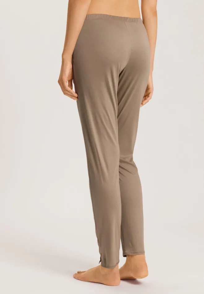 TENCEL And Silk Knit Pant Taupe Women HANRO Pajama Bottoms