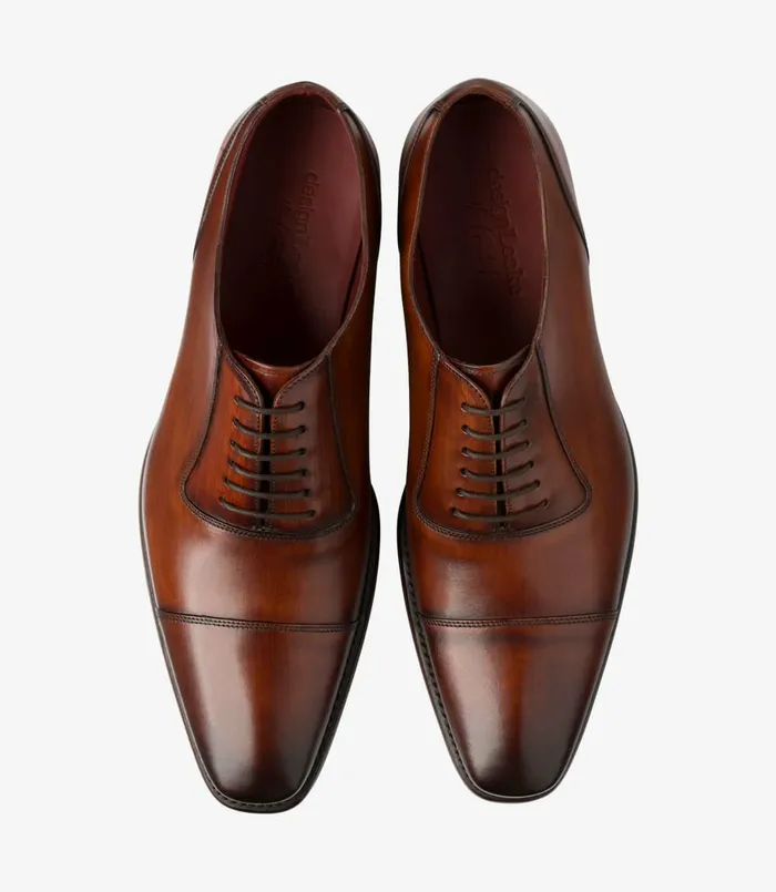 Toe Caps Men Larch Chestnut Brown Loake