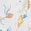 Tops and Shirts Women Dylan Button Shirt 8211 Twilight Print in White LEO LIN