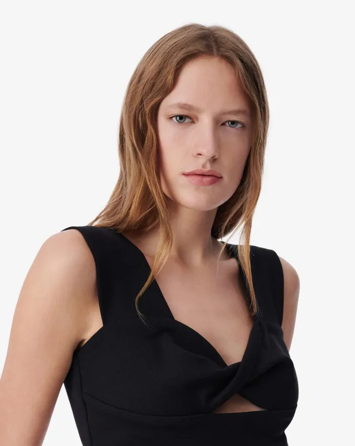 Tops and Shirts Women IRO AYISHA CROPPED CUTOUT TOP