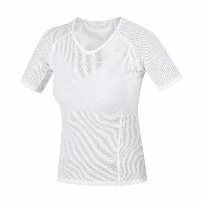 Tops Women GOREWEAR M Women Base Layer Shirt White