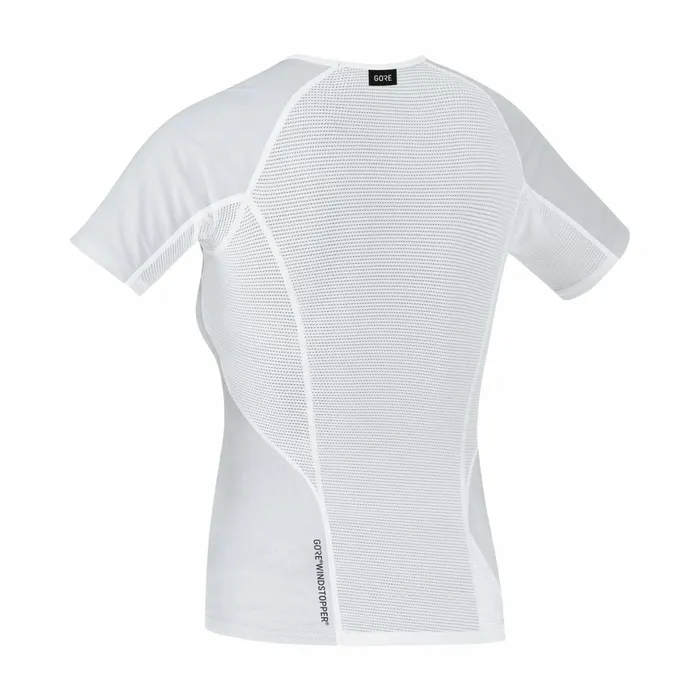 Tops Women GOREWEAR M Women WINDSTOPPER Base Layer Shirt White
