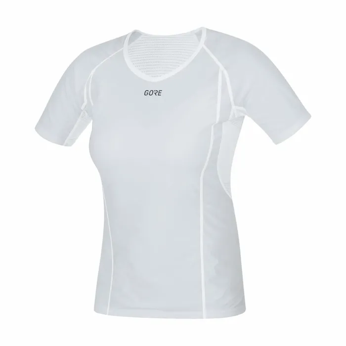 Tops Women GOREWEAR M Women WINDSTOPPER Base Layer Shirt White