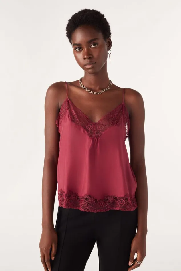 ToveSilky Top Clothing Baandsh Tops and Shirts