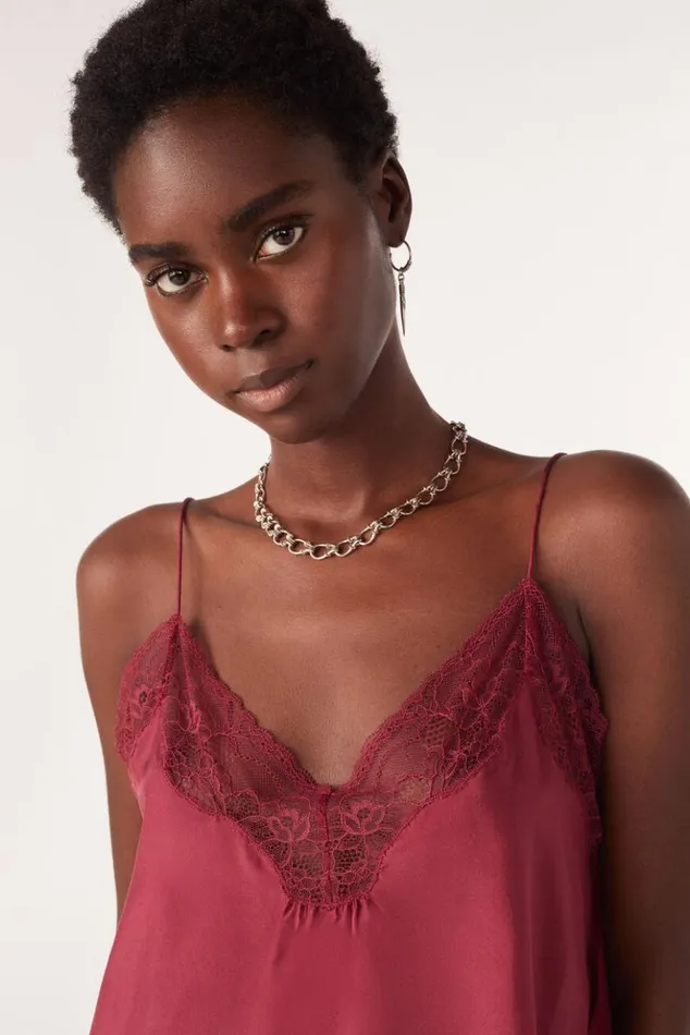 ToveSilky Top Clothing Baandsh Tops and Shirts