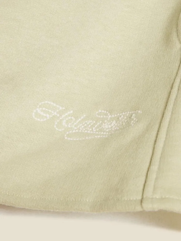 Trousers and Shorts Women Holzweiler Idle Embroidery Shorts Lt Green