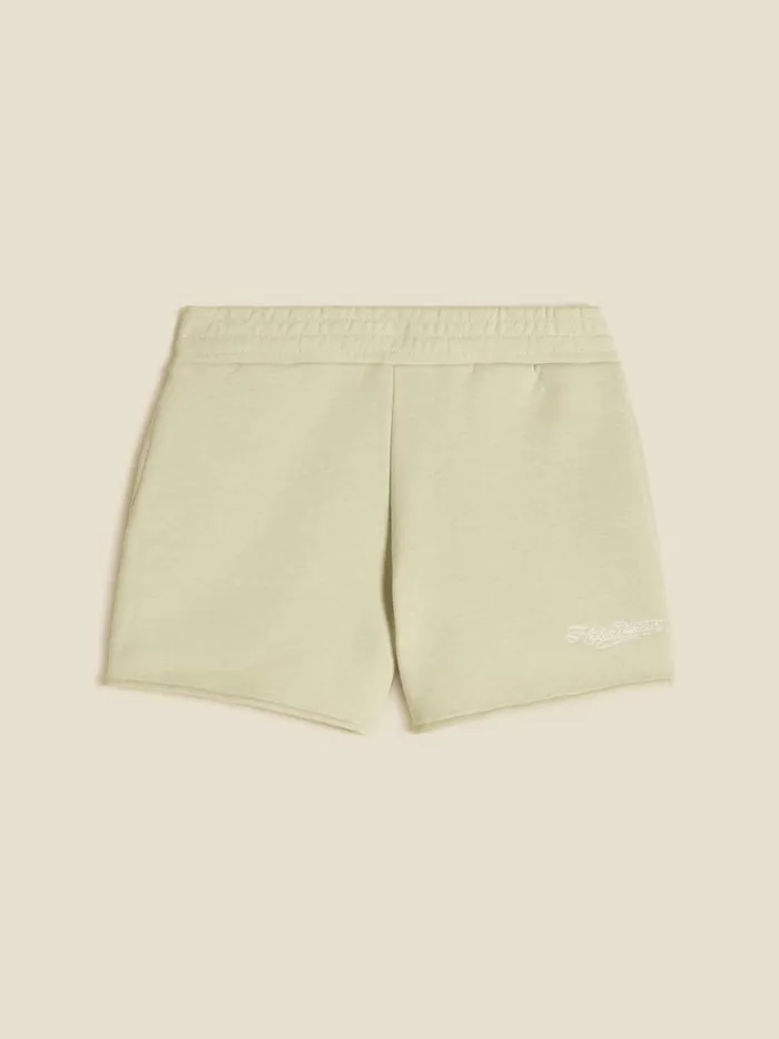 Trousers and Shorts Women Holzweiler Idle Embroidery Shorts Lt Green
