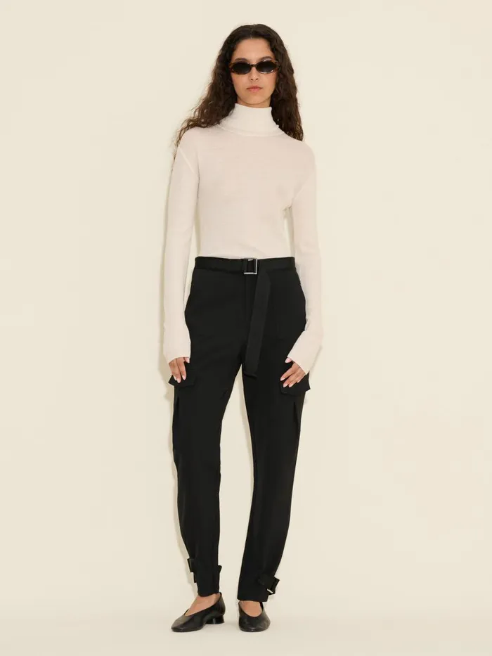 Trousers and Shorts Women Holzweiler Skunk Trouser Black